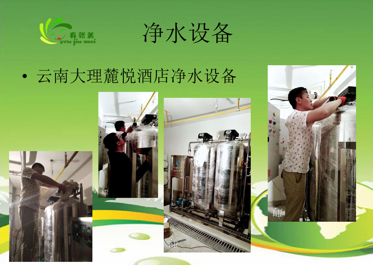 云南大理麓悅酒店凈水設(shè)備