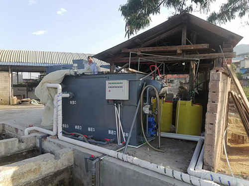 普洱景東文井屠宰場每天25噸氣浮機加一體化